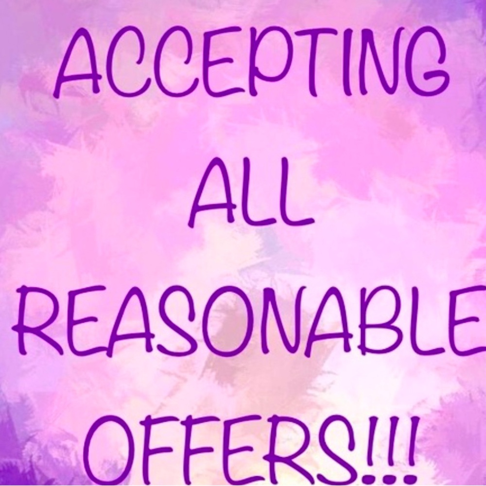Make an offer! Accepting all reasonable offers!